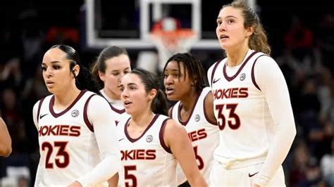 Va tech womens basketball - Virginia Tech has lost the turnover battle by 1.2 turnovers per game, committing 12.2 (24th in college basketball action) while forcing 11.0 (355th in college …